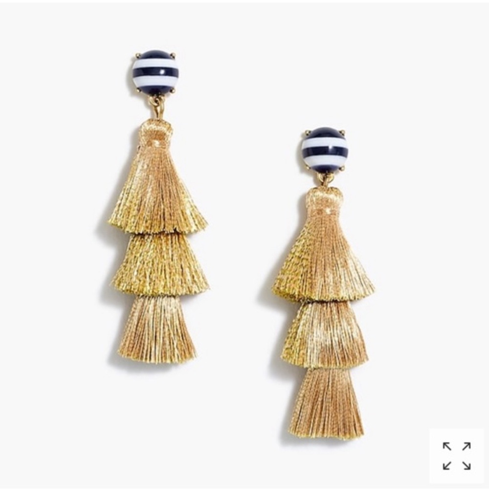 J. Crew Tassel Earrings